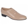 Oferta marimea 40 Pantofi barbati office eleganti din piele naturala bej LMOD1BEJ